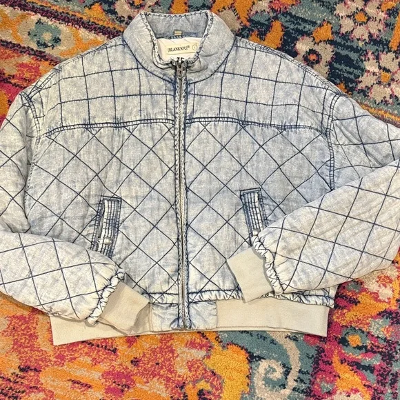 Blank NYC Sun Bleached Bomber Jacket - Picture 4 of 7